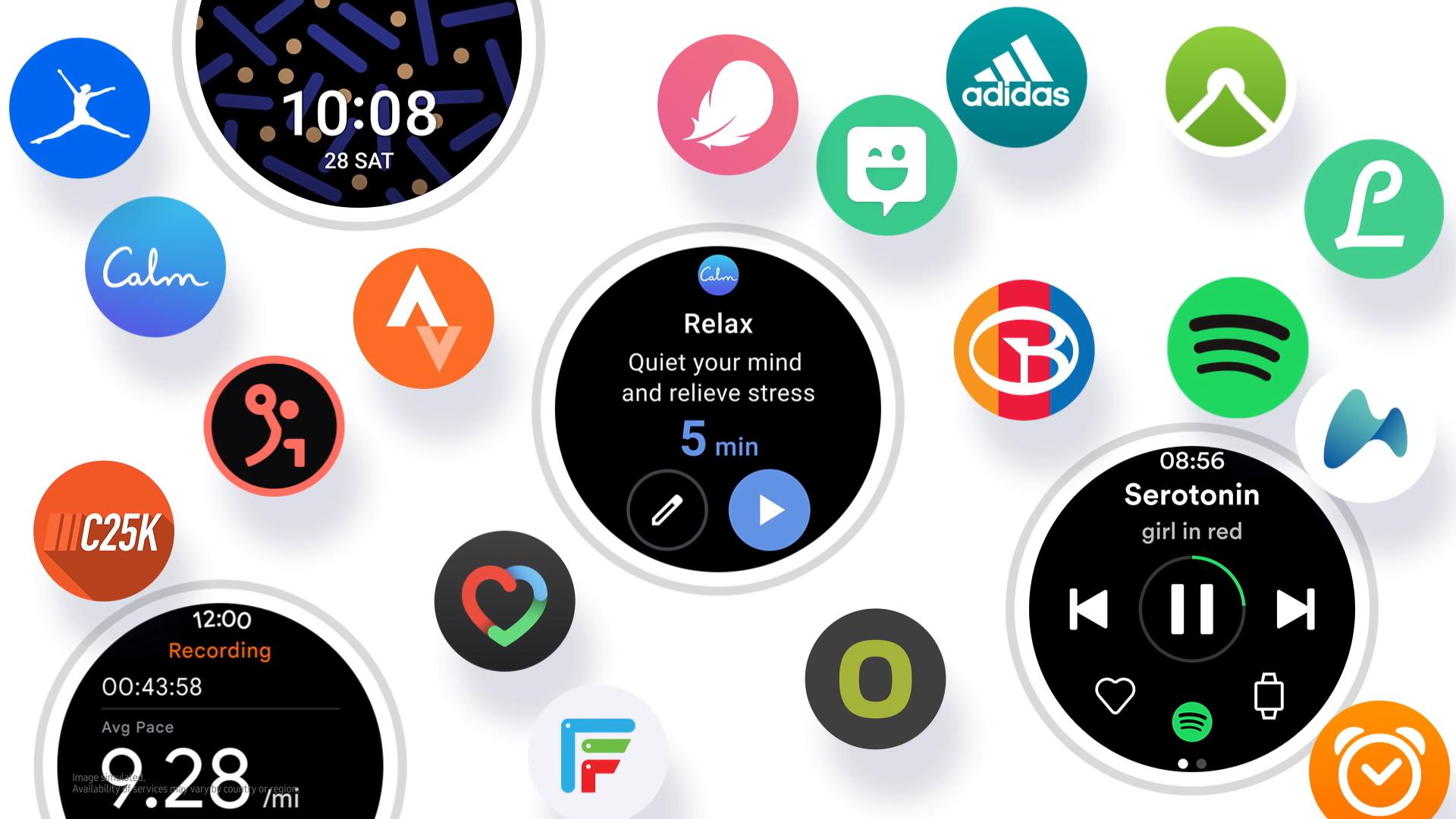 One UI smartwatch faces